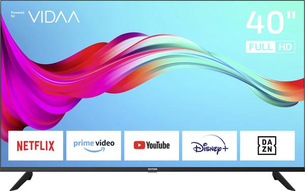 Dyon DYON SMART 40 VX-2 LED-TV 100 cm 40 Zoll EEK E (A - G) DVB-S2, DVB-T2, DVB-C, CI+, Full HD Schwarz