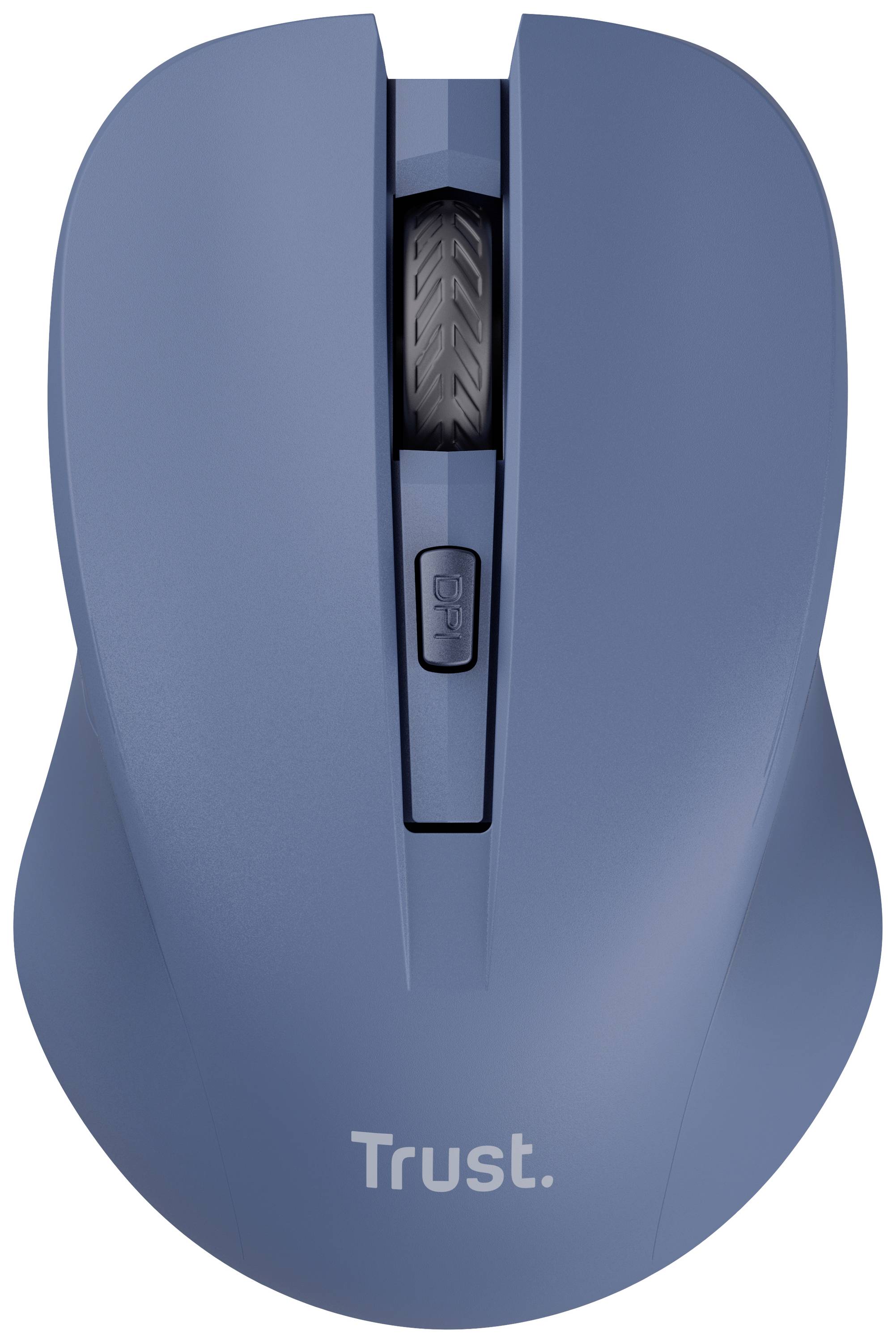 Trust Mydo - Maus - leise - rechts- und linkshändig - optisch - 4 Tasten - kabellos - 2.4 GHz - kabelloser Empfänger (US-2