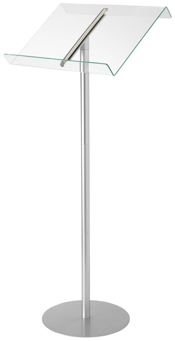 Deflecto Stehpult Aluminium, Acryl 79166