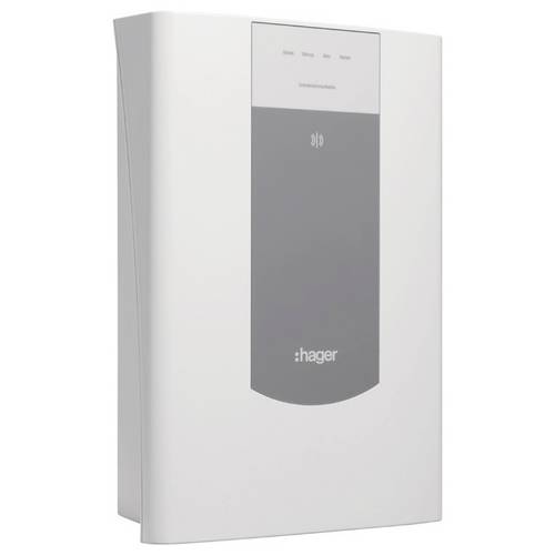 Hager RFR103D Bus-Repeater akkubetrieben, netzbetrieben (B x H x T) 325 x 220 x 88 mm