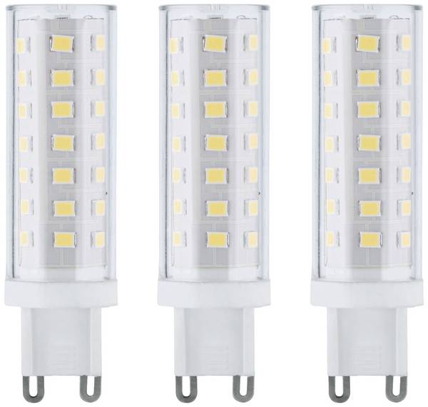Paulmann 28801 LED EEK F (A - G) G9 Stiftsockel 5 W Neutralweiß (Ø x H) 18 mm x 70 mm  3 St.