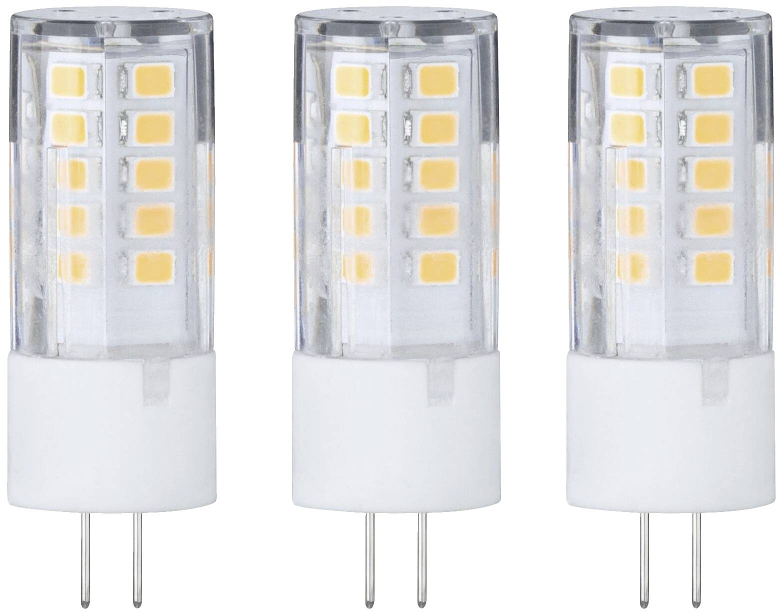 PAULMANN 28814 LED EEK F (A - G) G4 3 W Warmweiß (Ø x H) 17 mm x 47 mm 3 St.