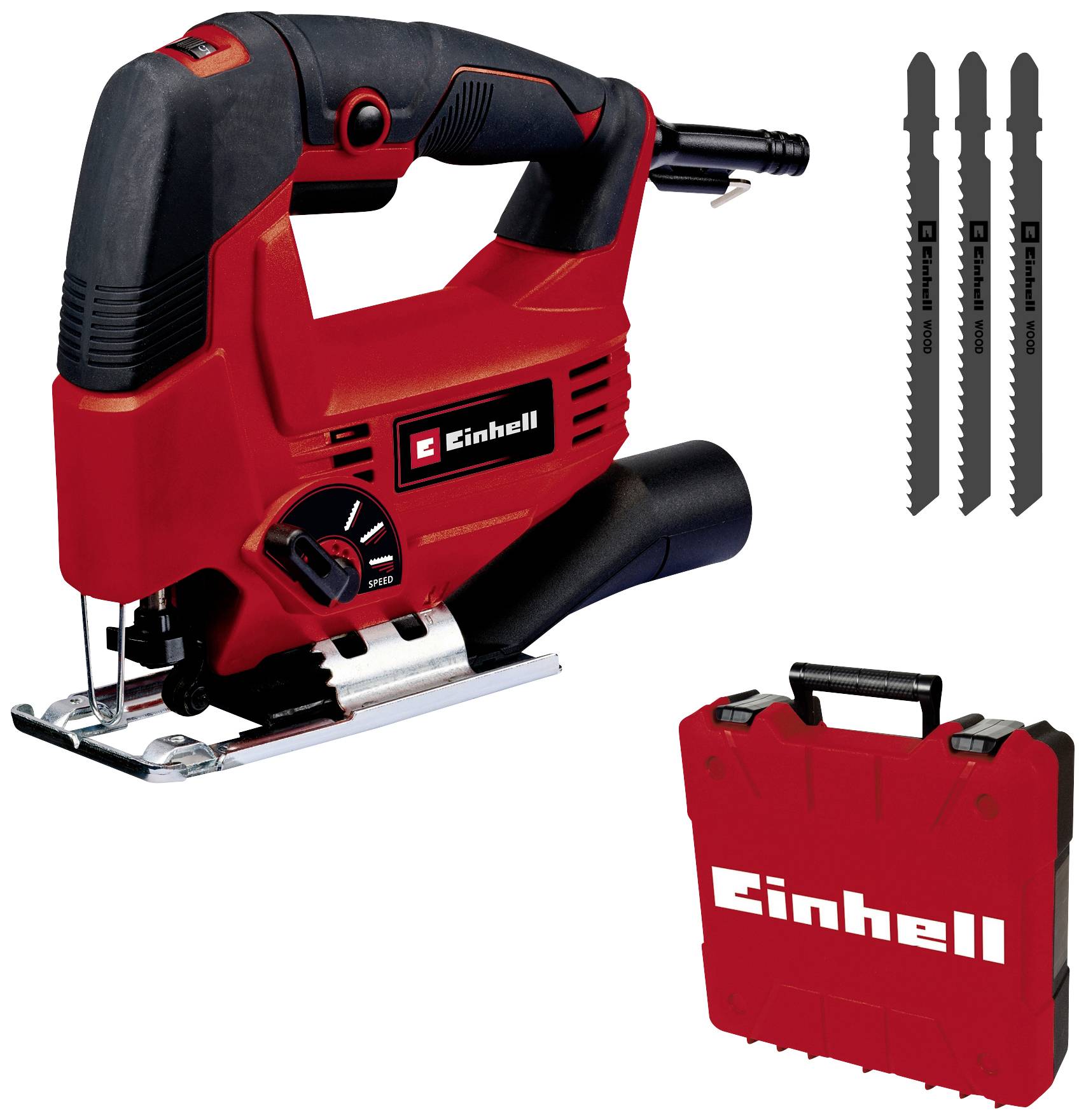Einhell TC-JS 80/1 Kit Sticksåg 4321157 inkl. Tillbehör 550 W