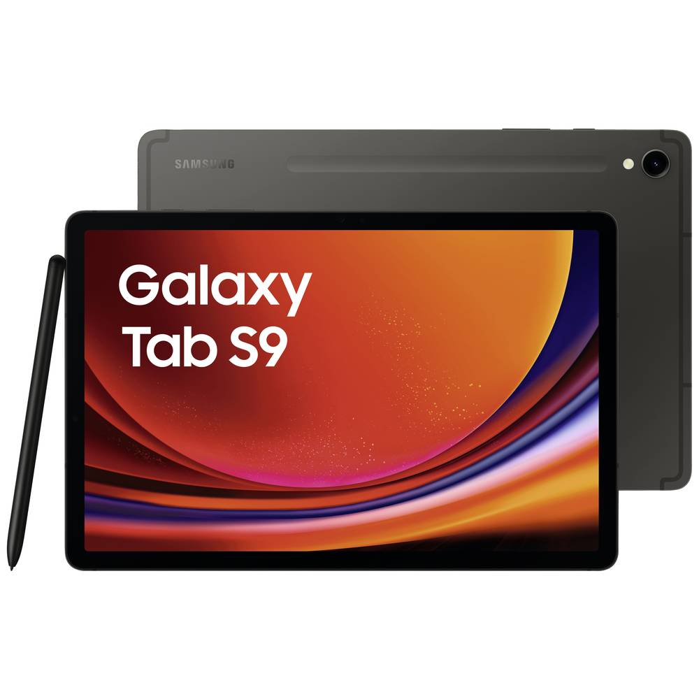 Samsung Galaxy Tab S9 WiFi 128 GB Grafiet Android tablet 27.9 cm (11 inch) 2.0 GHz, 2.8 GHz, 3.36 GH