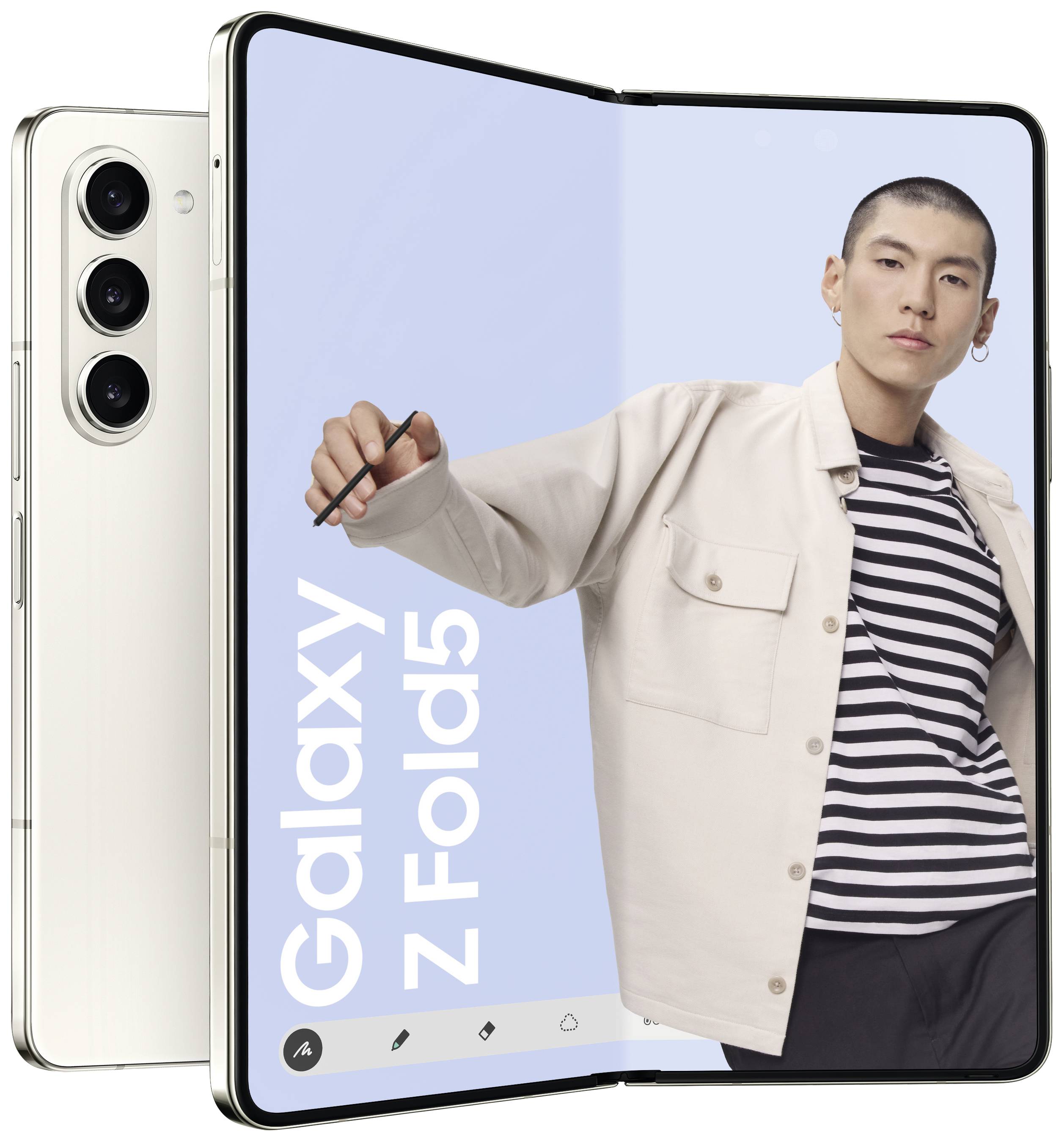 SAMSUNG Galaxy Z Fold5 512GB Cream 19,3cm (7,6\")