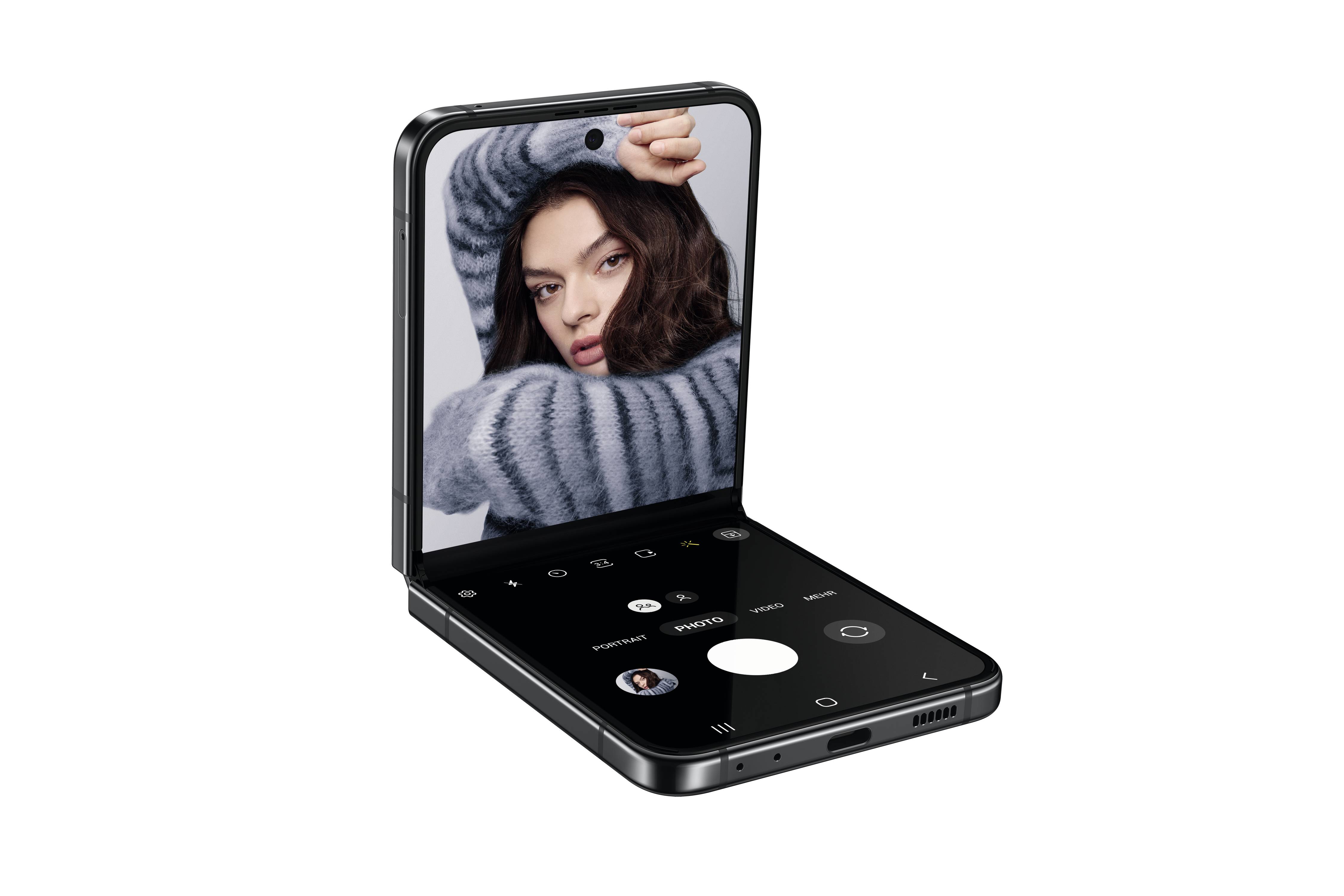 Samsung Galaxy Z Flip5 - 5G Smartphone - Dual-SIM - RAM 8 GB / Interner Speicher 256 GB - OLED-Display - 6.7" - 2640 x 1-3