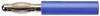 Schützinger Adapter Adapter Stift-Ø: 4 mm Blau 1 St. Piece