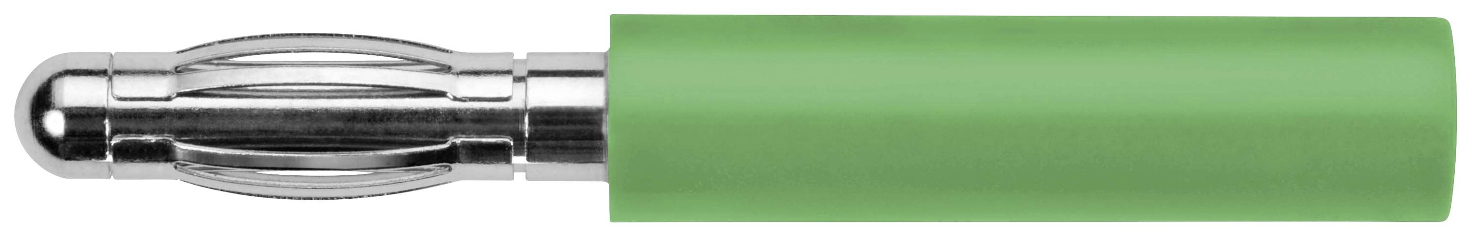 Schützinger Adapter Stift-Ø: 4 mm Grün 1 St.