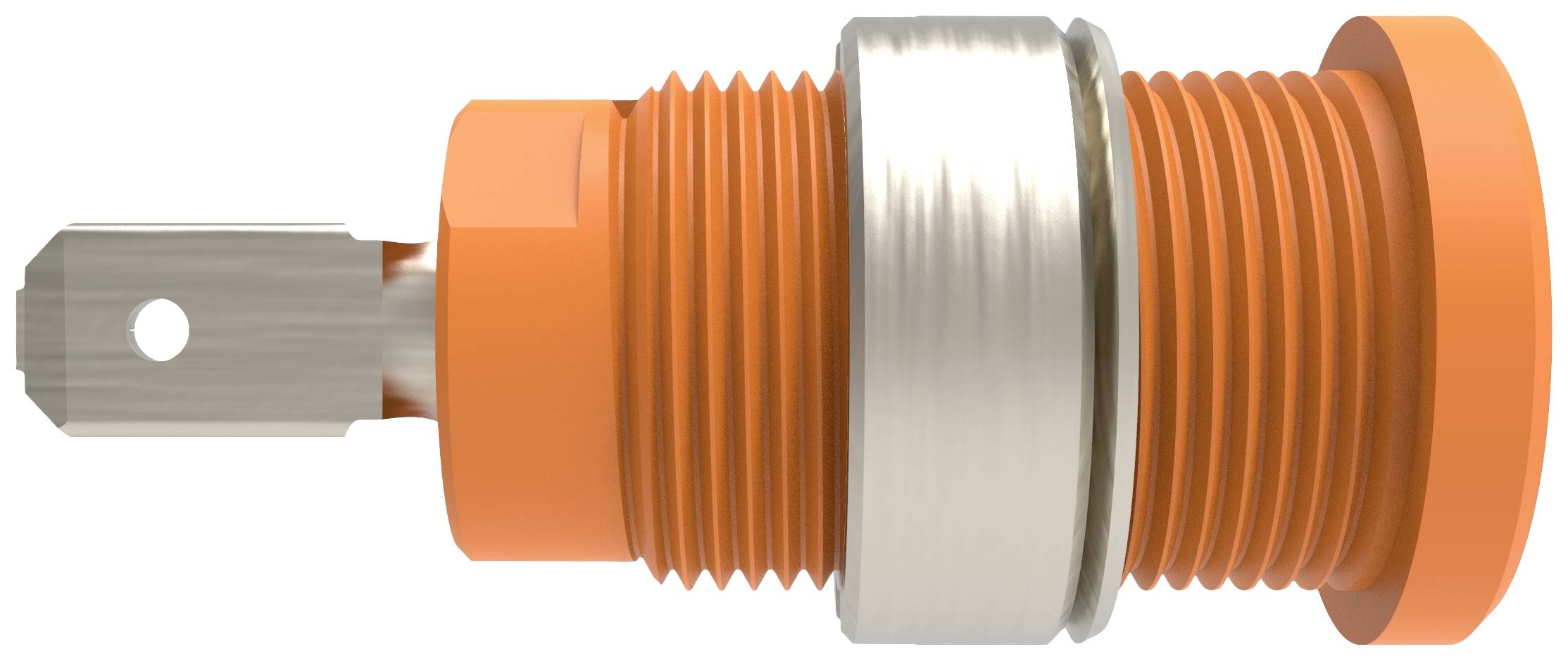 Schützinger Sicherheits-Einbaubuchse Orange 1 St.