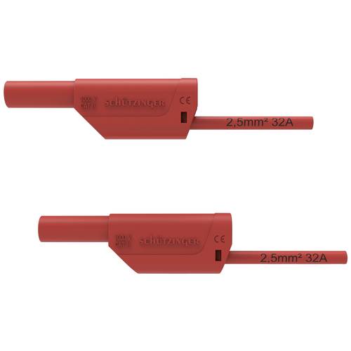 Schützinger Sicherheits-Messleitung 200 cm Rot 1 St.