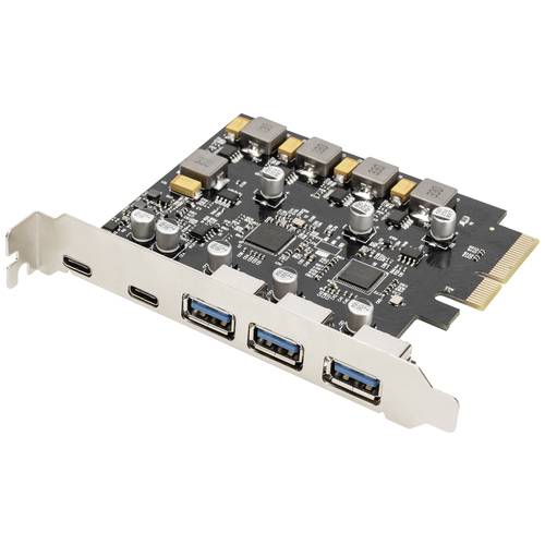 Digitus DS-30222 5 Port PCI-Express Karte PCIe