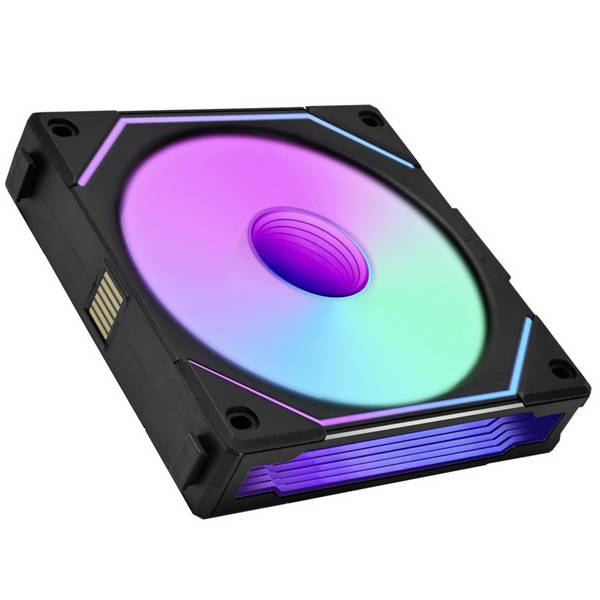 Lian Li Lian Li UNI FAN SL-INF 120 ARGB Reverse Blade PWM Lüfter - 120mm, schwarz PC-Gehäuse-Lüfter Schwarz (B x H x T) 120 x 122 x 25 mm