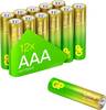 GP Ultra Micro (AAA)-Batterie Alkali-Mangan 1.5 V 12 St.
