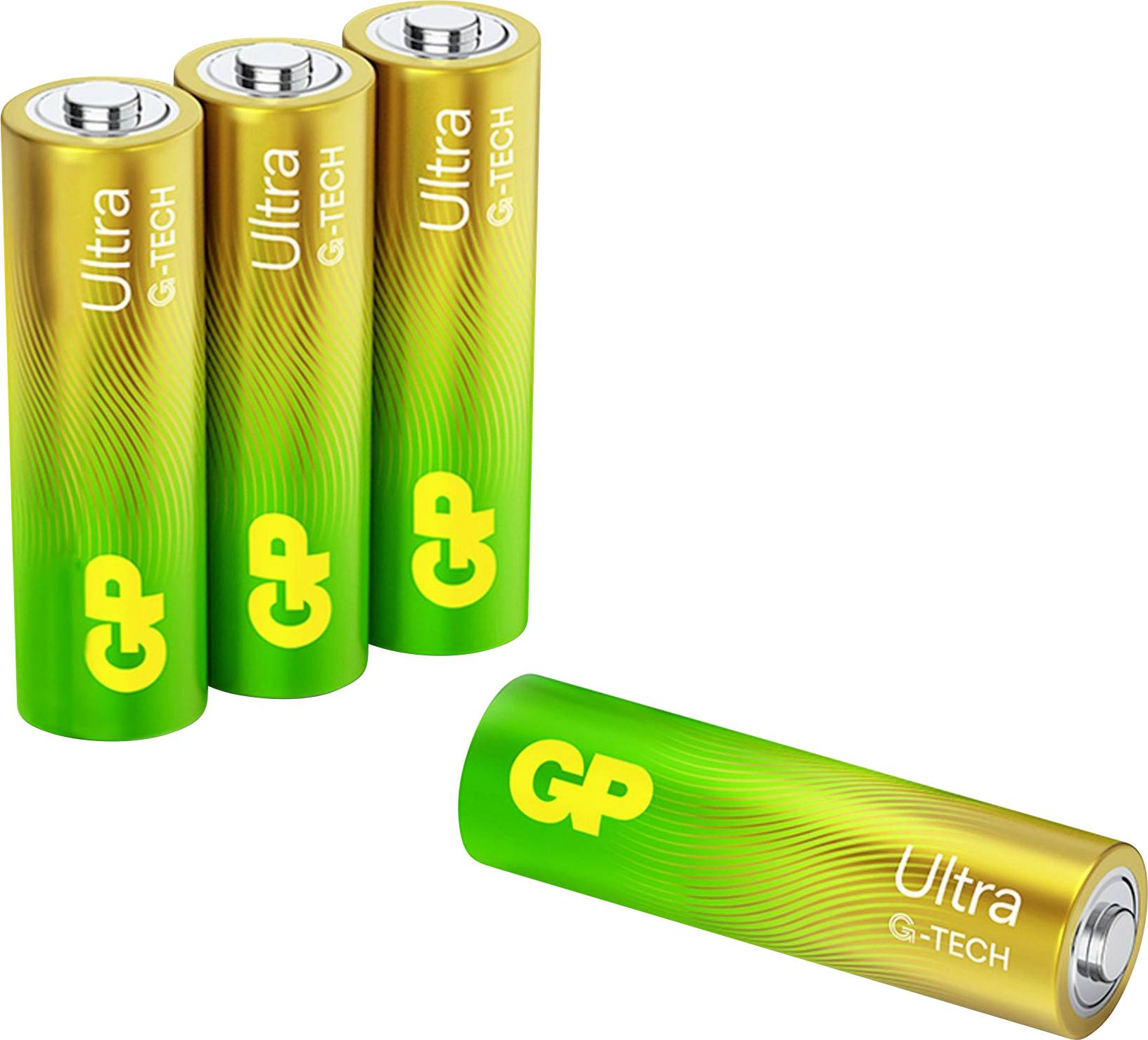 GP Ultra Mignon (AA)-Batterie Alkali-Mangan 1.5 V 4 St.