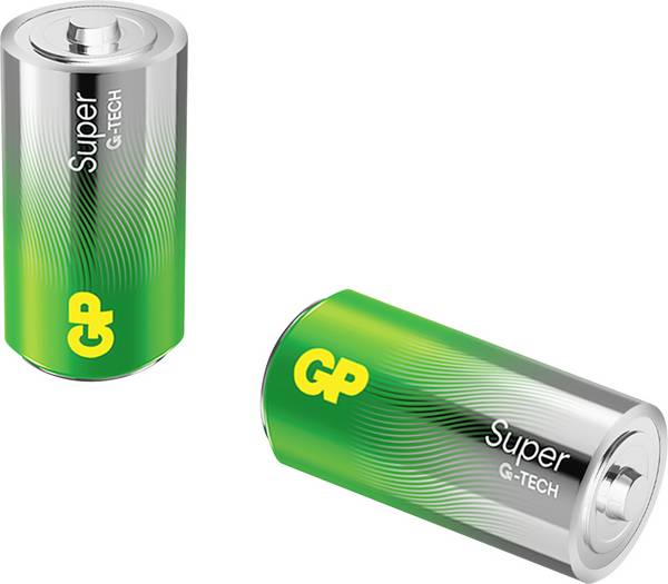 GP Super Baby (C)-Batterie Alkali-Mangan  1.5 V 2 St.