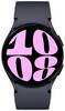 Samsung Galaxy Watch6 - 40 mm - intelligente Uhr mit Sportband - Graphit - Bandgröße: S/M - Anzeige 3.33 cm (1.3")