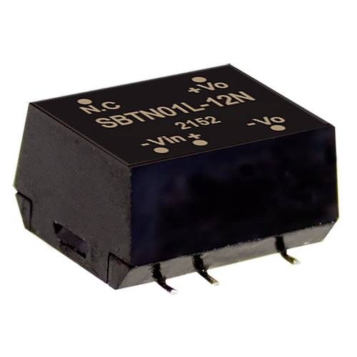 MEAN WELL SBTN01L-12N DC/DC-Wandler, SMD 84 mA 1 W Anzahl Ausgänge: 1 x Inhalt 1 St.