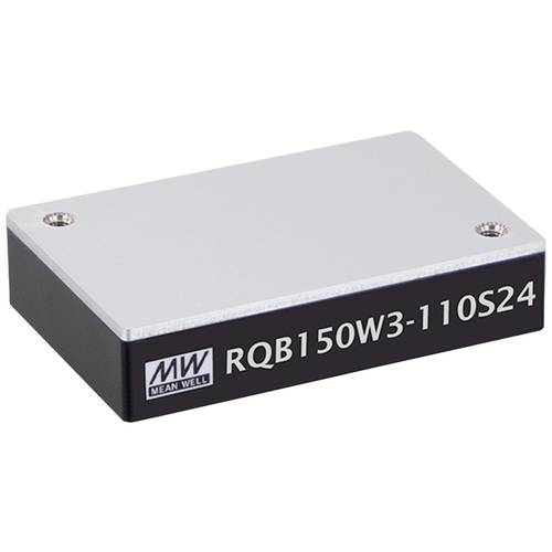 Thumbnail - MEAN WELL RQB150W3-110S24 DC/DC-Wandler, Print 6.25 A 150 W Anzahl Ausgänge: 1 x Inhalt 1 St.
