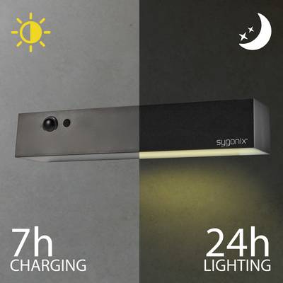 Sonnenladen für 7 Stunden, Nachtbeleuchtung für 24 Stunden.