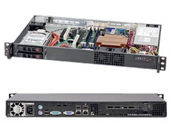 Supermicro SC510 T-203B - Rack-Montage 1U - micro ATX
