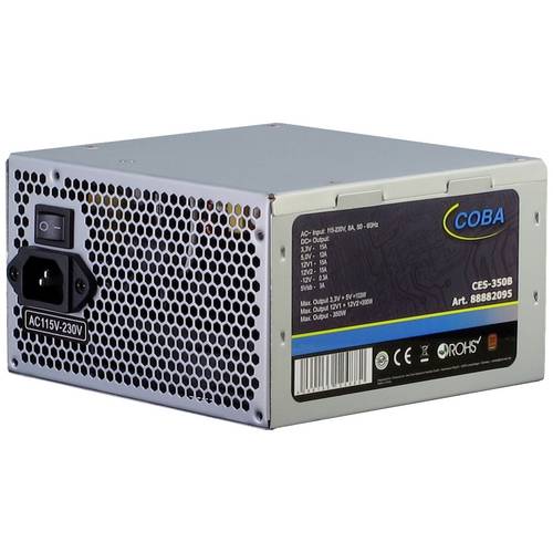 Inter-Tech Coba CES-350B PC Netzteil 350 W ATX 80PLUS® Bronze