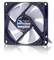 Lüfter der Marke Fractal Design, Modell Silent Series R3, 80 mm. Schwarzes Gehäuse mit weißem Rotor, zur Kühlung von Computern.