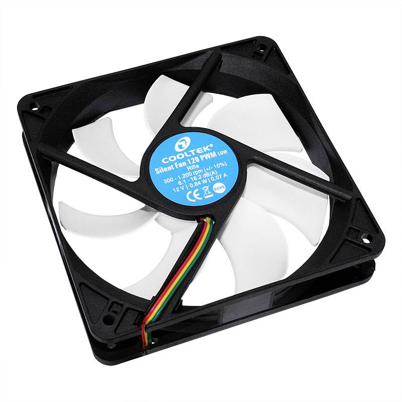 COOLTEK Lüfter Cooltek Silent Fan 120*120*25 PWM 300/ 1200RPM bulk