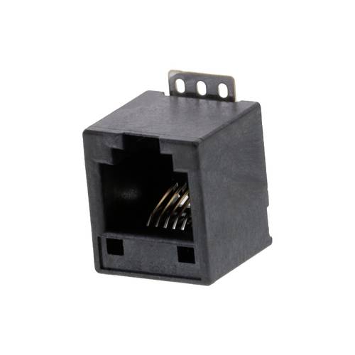 Molex MOL DataCom & Specialty Cat 3 Mod Jack/Plug 855135014 Buchse Schwarz 1 St.