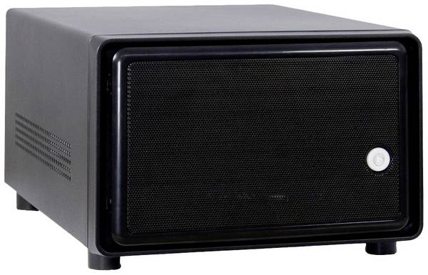Inter-Tech SC-2100 Mini-Tower PC-Gehäuse  Schwarz 1 vorinstallierter Lüfter