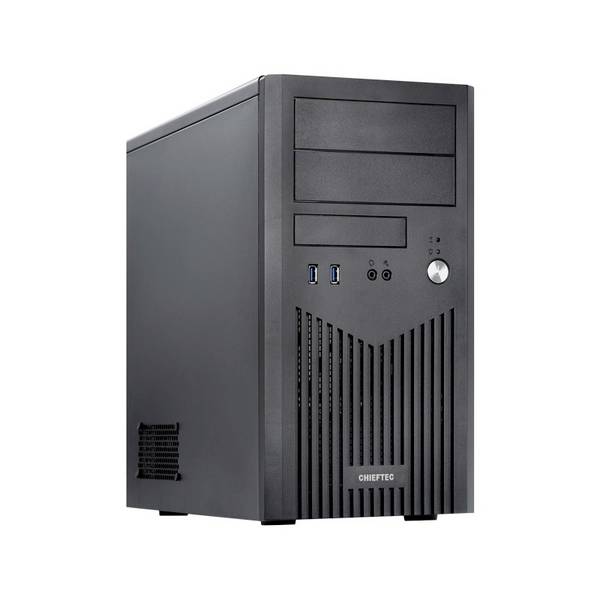 Chieftec BD-25B-350GPB Micro-Tower PC-Gehäuse  Schwarz Werkzeugfreie Festplatteninstallation