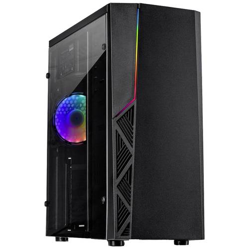 Thumbnail - Inter-Tech B-02 RGB Tower PC-Gehäuse Schwarz