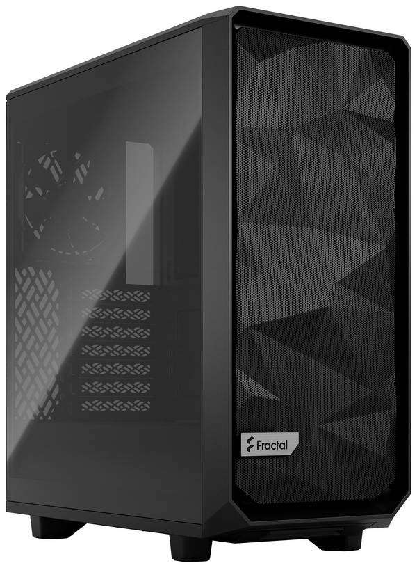 Fractal Design Meshify 2 Compact Tower PC-Gehäuse  Schwarz
