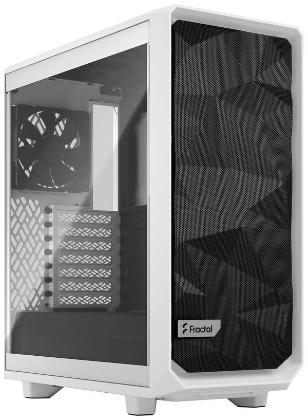 Fractal Design Meshify 2 Compact Tower PC-Gehäuse  Weiß