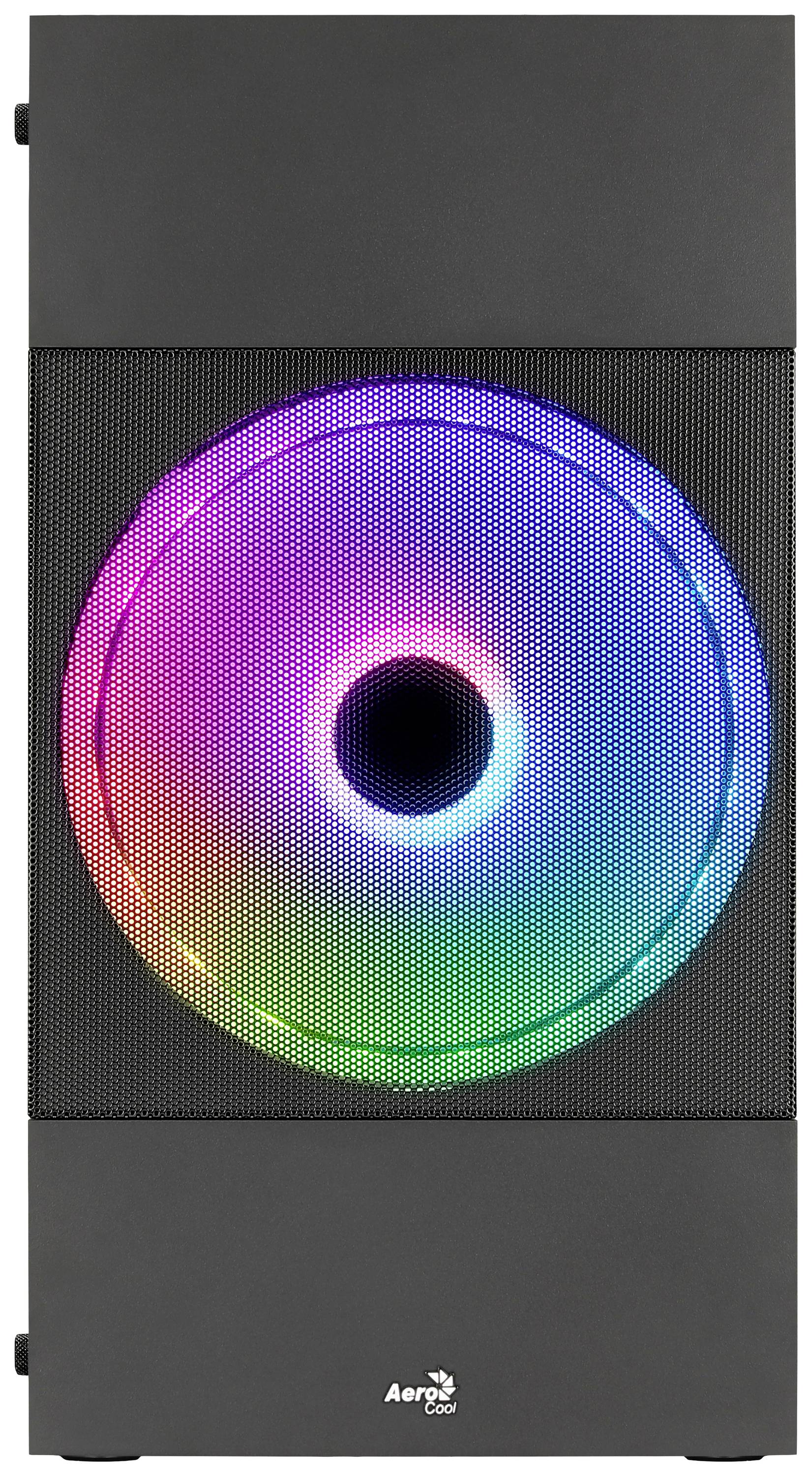 AeroCool Atomic Lite - MT - micro ATX - Seitenteil mit Fenster (gehärtetes Glas)-2