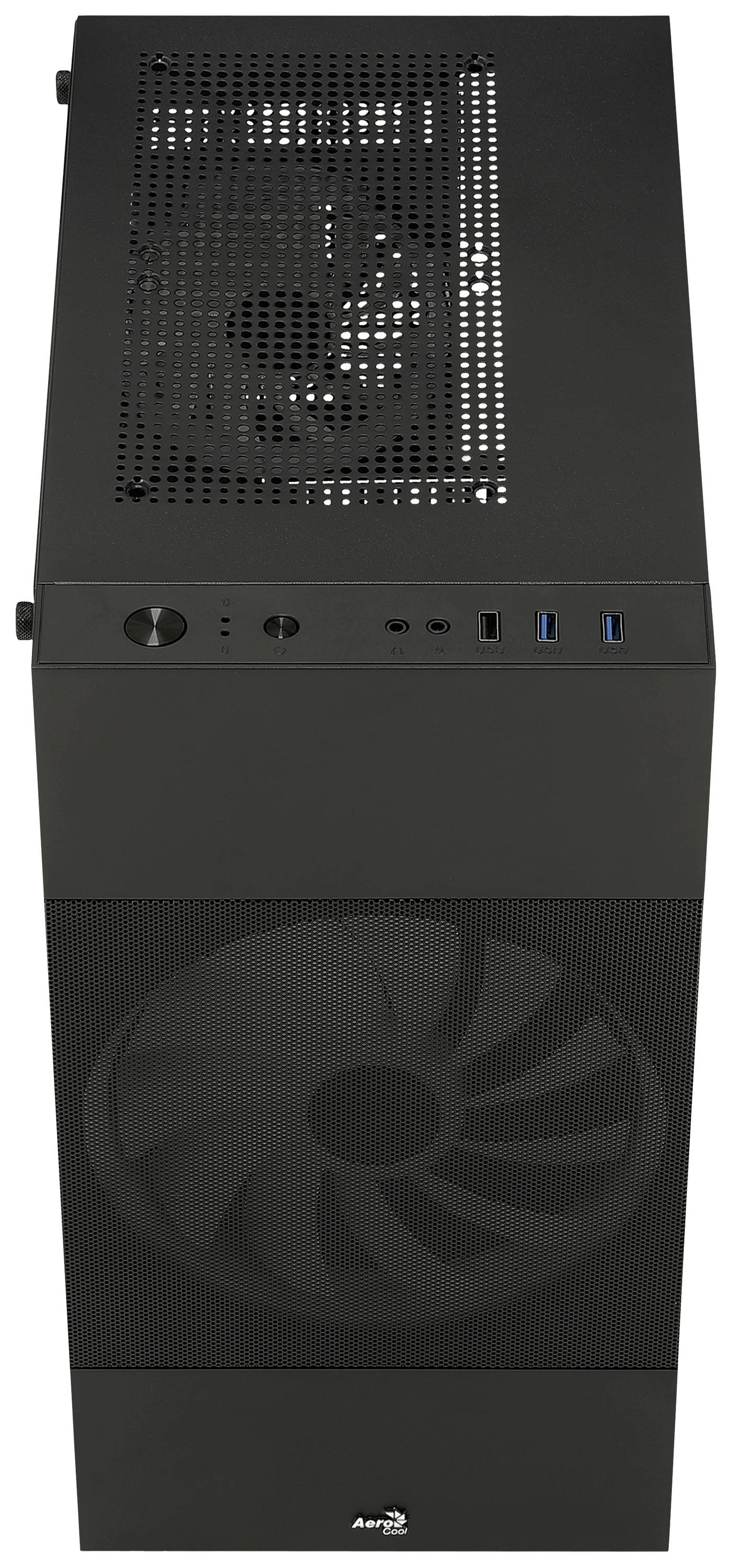 AeroCool Atomic Lite - MT - micro ATX - Seitenteil mit Fenster (gehärtetes Glas)-7