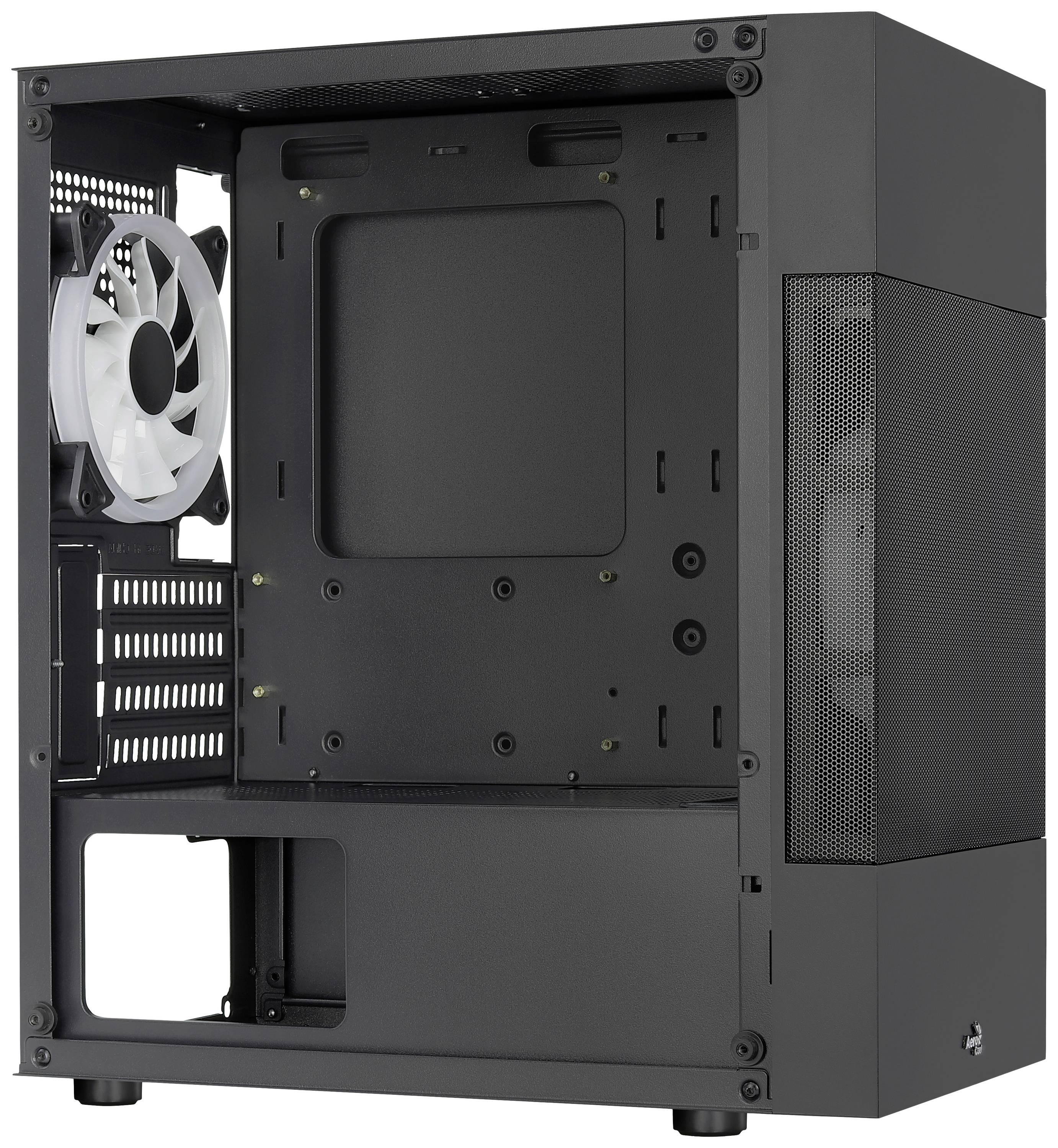 AeroCool Atomic Lite - MT - micro ATX - Seitenteil mit Fenster (gehärtetes Glas)-12