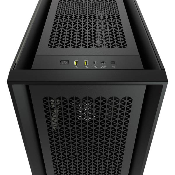CORSAIR 5000D AIRFLOW - Mid tower - ATX - Seitenteil mit Fenster (gehärtetes Glas)-6
