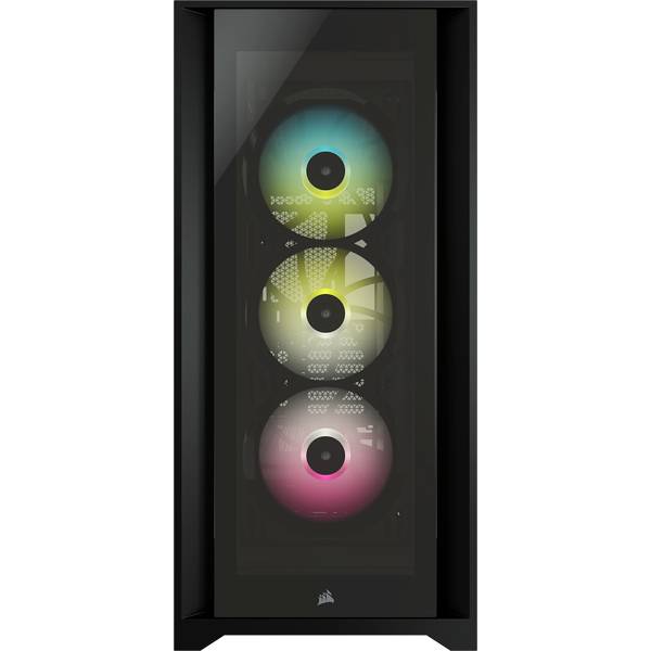 CORSAIR iCUE 5000X RGB - Tower - ATX - Seitenteil mit Fenster (gehärtetes Glas)-2