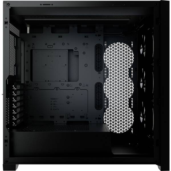CORSAIR iCUE 5000X RGB - Tower - ATX - Seitenteil mit Fenster (gehärtetes Glas)-12