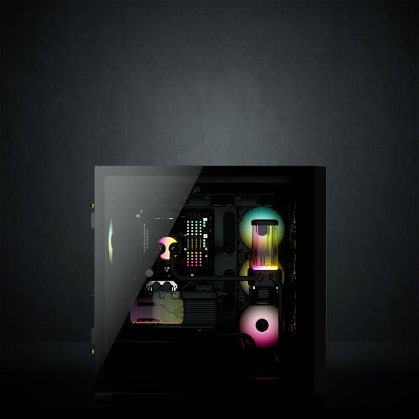 CORSAIR iCUE 5000X RGB - Tower - ATX - Seitenteil mit Fenster (gehärtetes Glas)-21