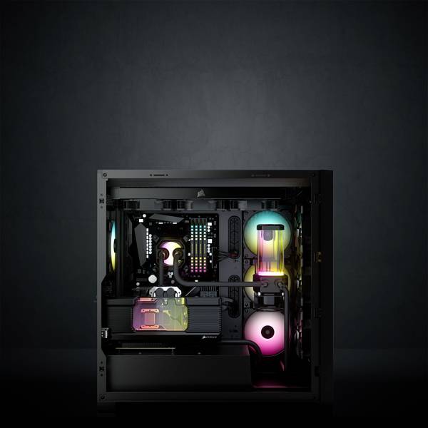 CORSAIR iCUE 5000X RGB - Tower - ATX - Seitenteil mit Fenster (gehärtetes Glas)-22