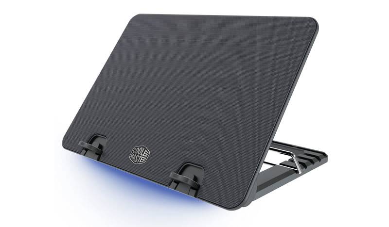 Cooler Master Notepal ERGOSTAND IV - Notebook-Lüfter - mit 4-Port-USB-Hub - 140 mm - Schwarz-0