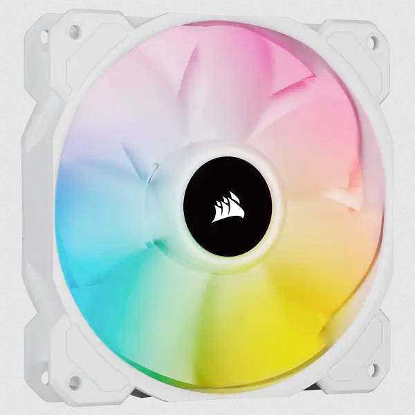 CORSAIR iCUE SP120 RGB ELITE - Gehäuselüfter - 120 mm - weiß (Packung mit 3)-2