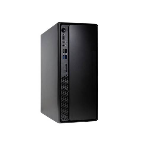 Chieftec BS-10B-300 Mini-Tower PC-Gehäuse Schwarz
