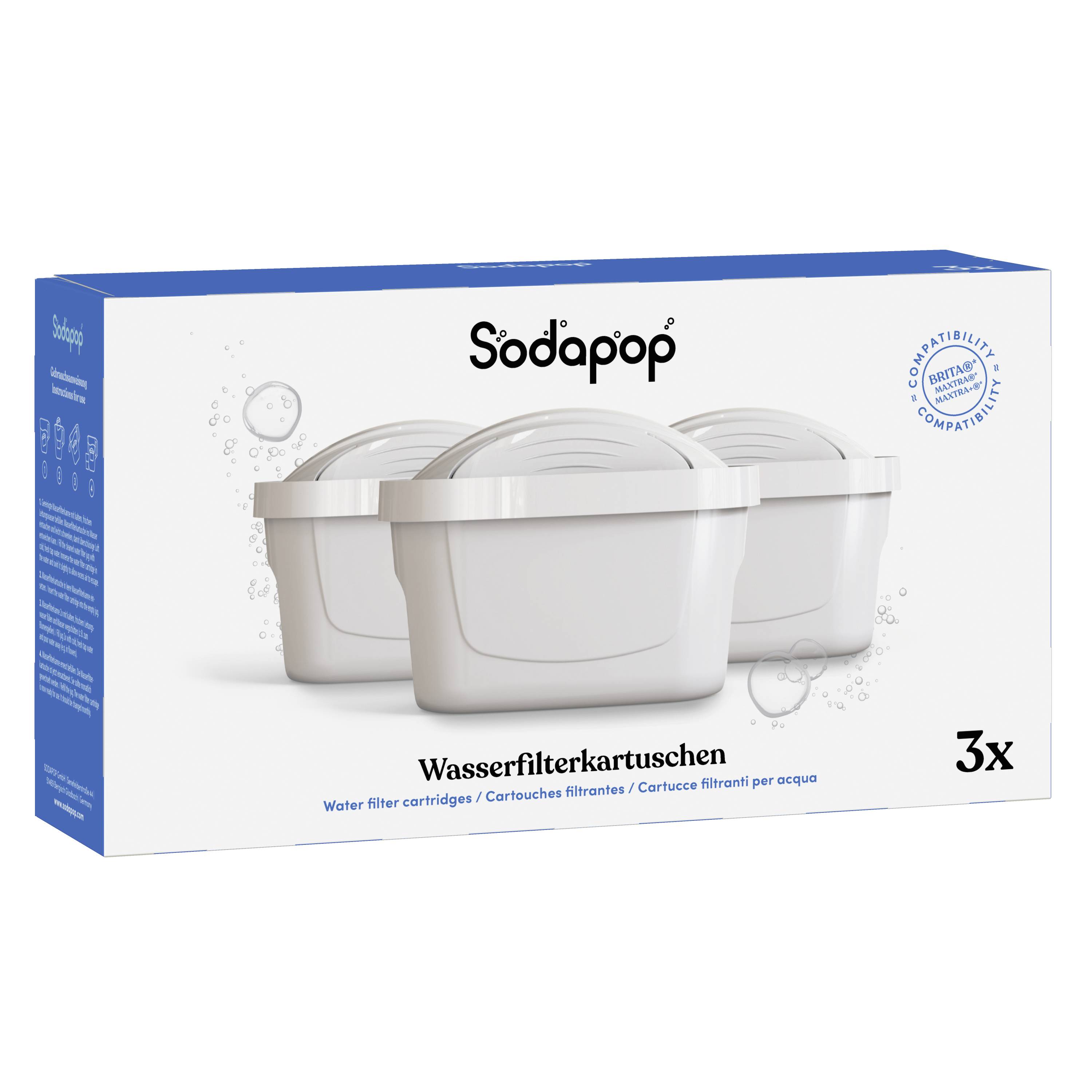 Sodapop 10028684 Filterkartusche Weiß-4