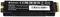 Interne M.2 NVMe SSD von Verbatim mit 1 TB Kapazität. Aufgedruckte Zertifizierungen und Herstellungsland, mit Barcode und Teilenummer.