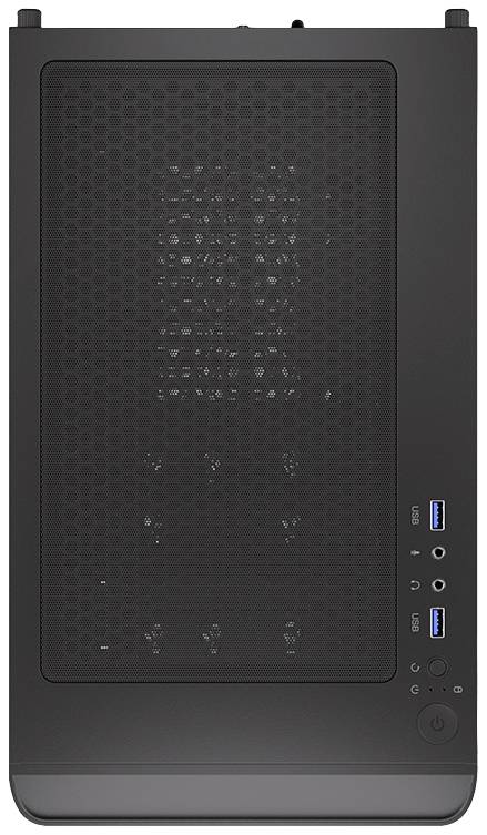 Ventum 200 Solid blackPC case-4