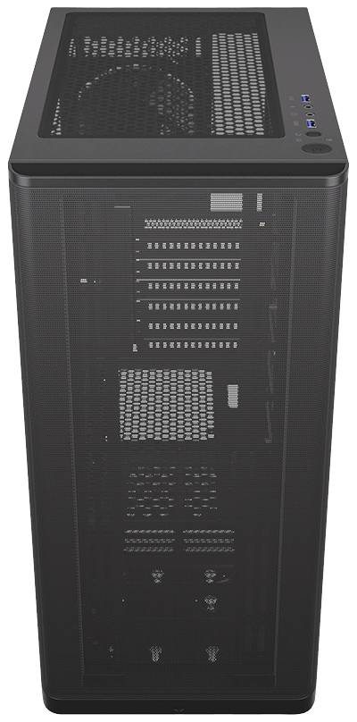 Ventum 200 Solid blackPC case-14