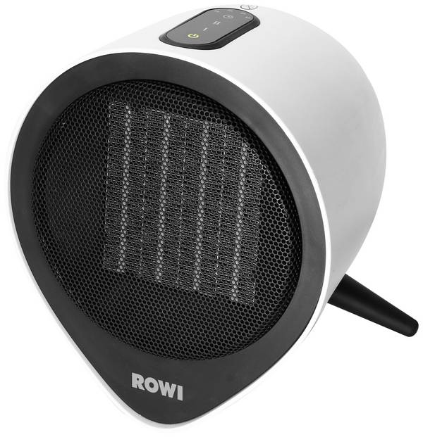 ROWI 1 03 03 0382 Heizlüfter HHL 1500/2/3 45 m³ Weiß, Schwarz
