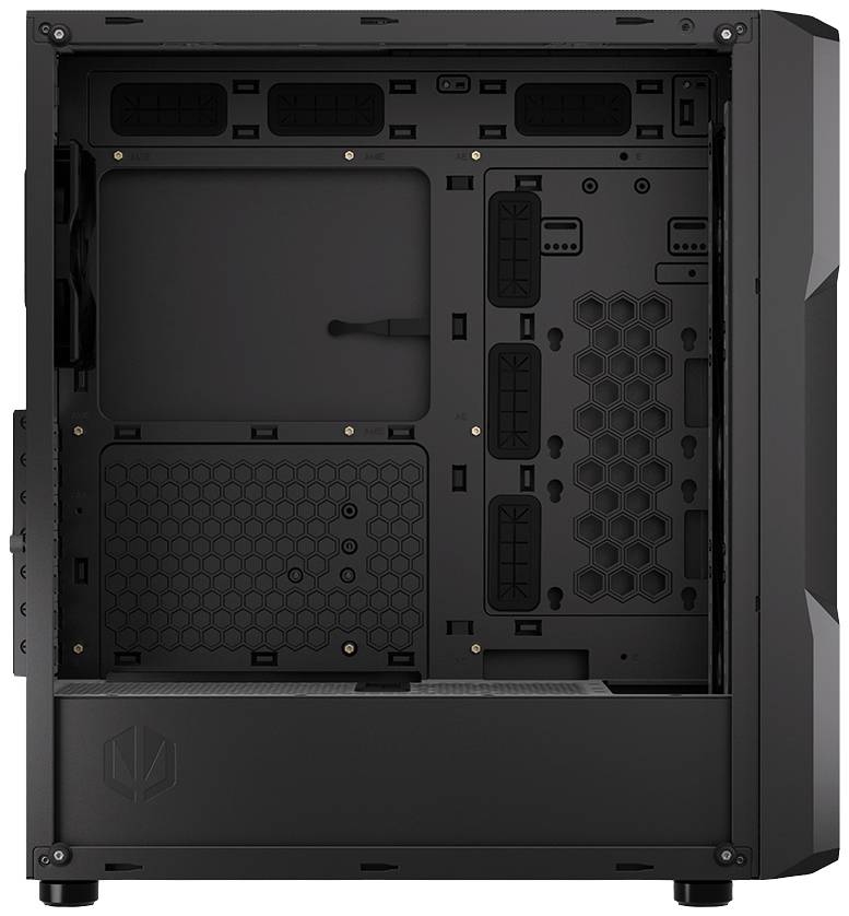 Endorfy Regnum 400 Air - PC-Gehäuse - ATX - Seitenteil mit Fenster (gehärtetes Glas)-2